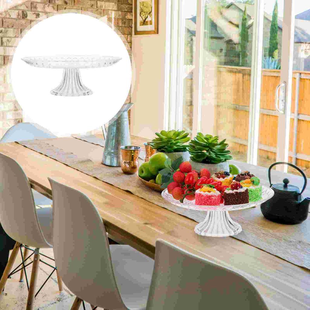 Чаша для парфе, набор хрустальных тарелок для фруктов, подставка для десерта, прозрачный контейнер для декора