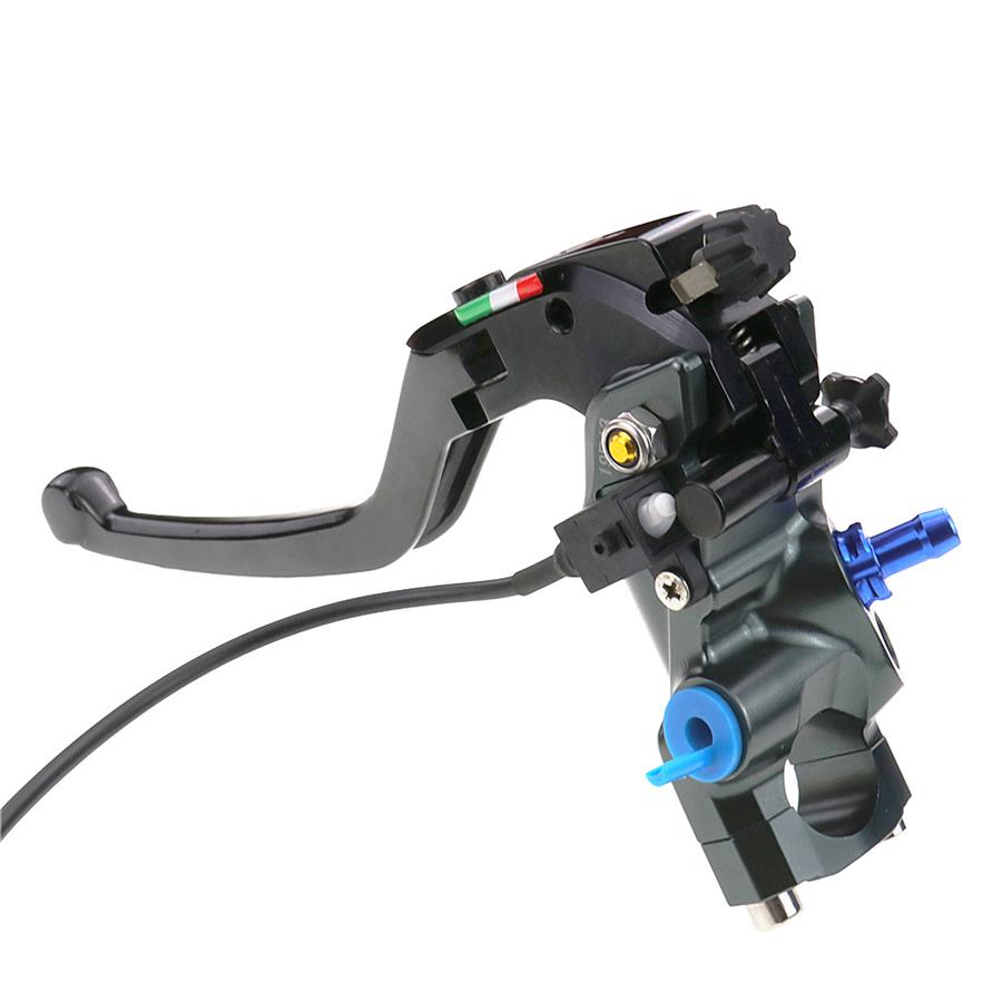 Pair CNC 19 RCS Motorcycle Brake Master Cylinder Cable Clutch Radial Brake Pump 22mm Universal For Honda Yamaha Kawasaki Suzuki