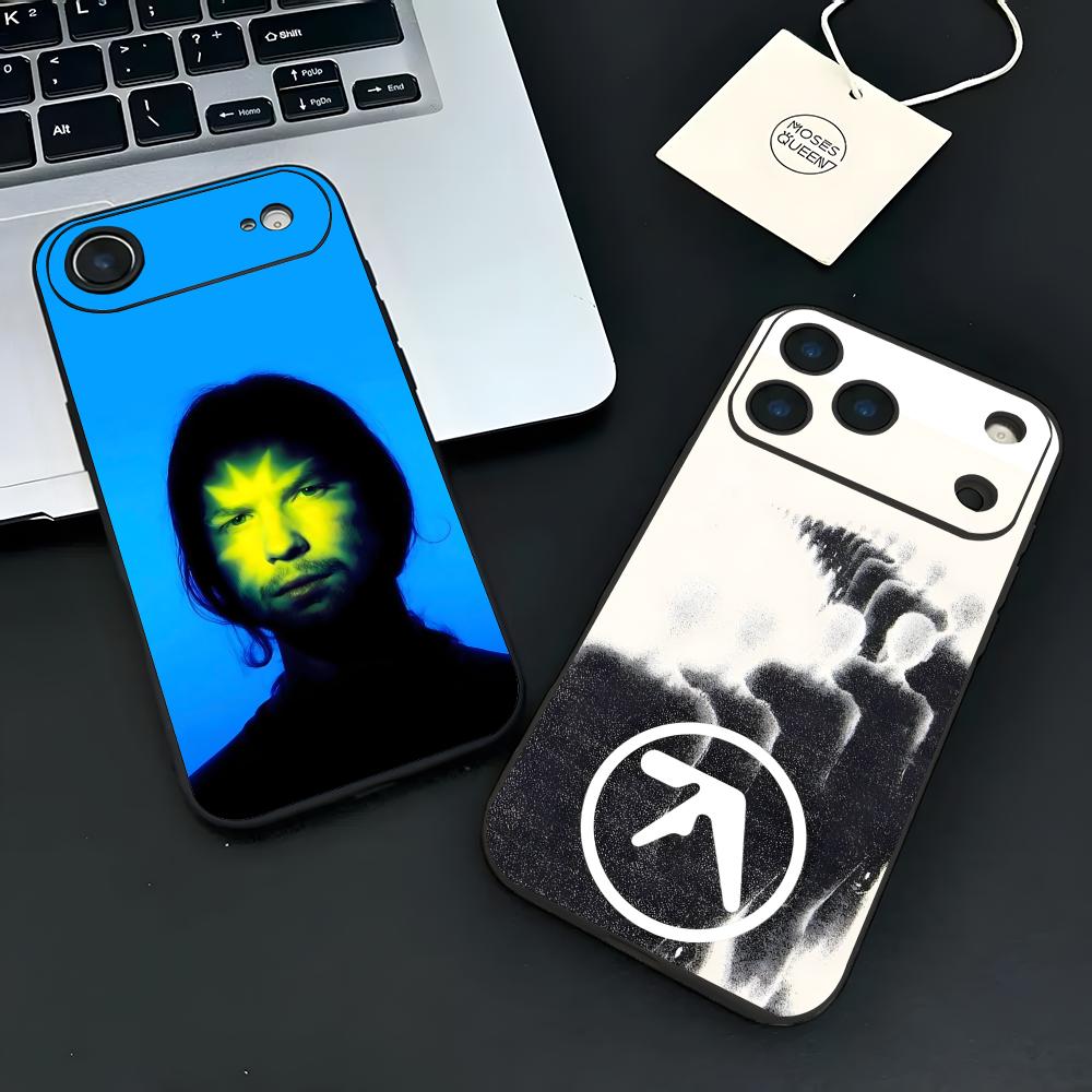 IDM Музыкант A-aphex twin Чехол для телефона для iPhone 12-17 Air Plus Pro Max Сатиновый Глянцевый Цветной Отличный Подарок чехол для телефона