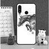 Эскиз лошади для чехла Huawei Nova Y72 Y70 Y91 Y90 Y60 Y61 Y73 3i 7i 8i 11i 12i 9 10 SE P20 P30 P40 Lite