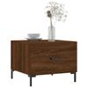 Coffee Tables Set of 2 Brown Oak Effect 50 x 50 x 40 cm Particleboard