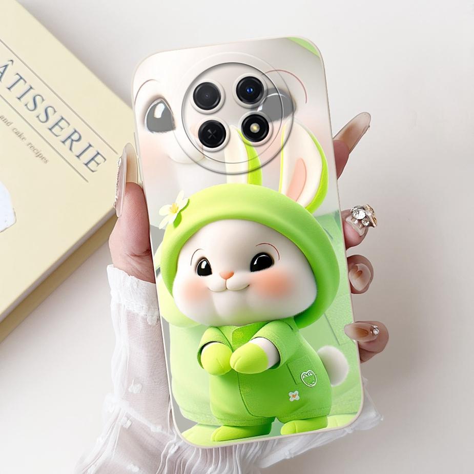 Чехол для Realme 12 Plus RMX3867 Милый Модный Мультяшный Чехол Мягкий Силиконовый Чехол для Телефона Для Realme 12 Pro Plus Realme12 Pro + Fundas