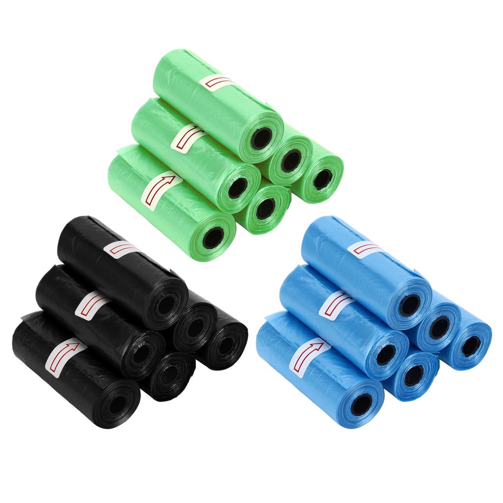 6 Rolls Pet Waste Bags Leak Proof Thick and Strong Portable Dog Poop Bags for Dogs Cats Pets