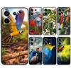 Чехол Animal Parrot Birds для Xiaomi Redmi Note 13 Pro 12 11 8 9 10 Redmi Note 12S 11S 10S 9S 10C 12C 13C