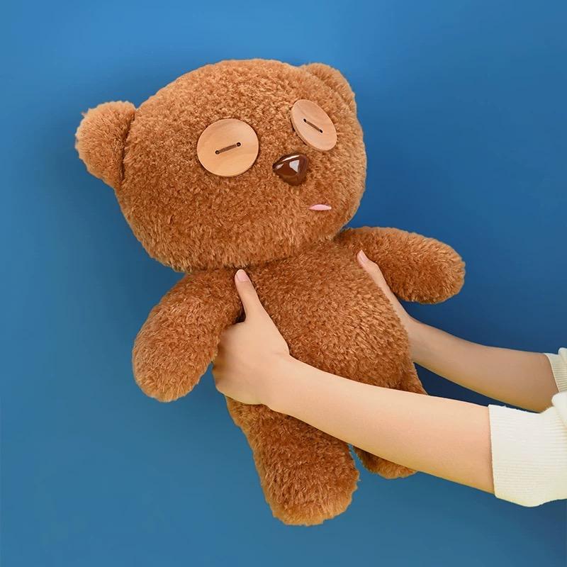 With Tag TIM Minions Plush Toy Teddy Bobs Teddy Bear Doll Kawaii Bag Pendant Keychain Home Decor Cartoon Bear Pillow