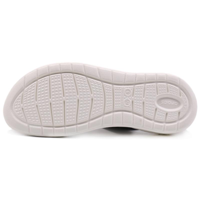 Crocs Повседневные сандалии LiteRide женские светло-серые белые