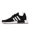 Adidas NMD_R1 Primeblue Черно-белые кроссовки унисекс Core-Black Cloud-White Grey-Five GZ9258