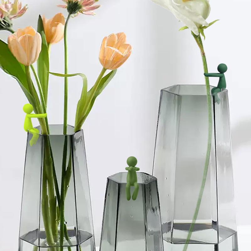 Креативные и очаровательные пластиковые зажимы для поддержки растений для гидропоники и украшения