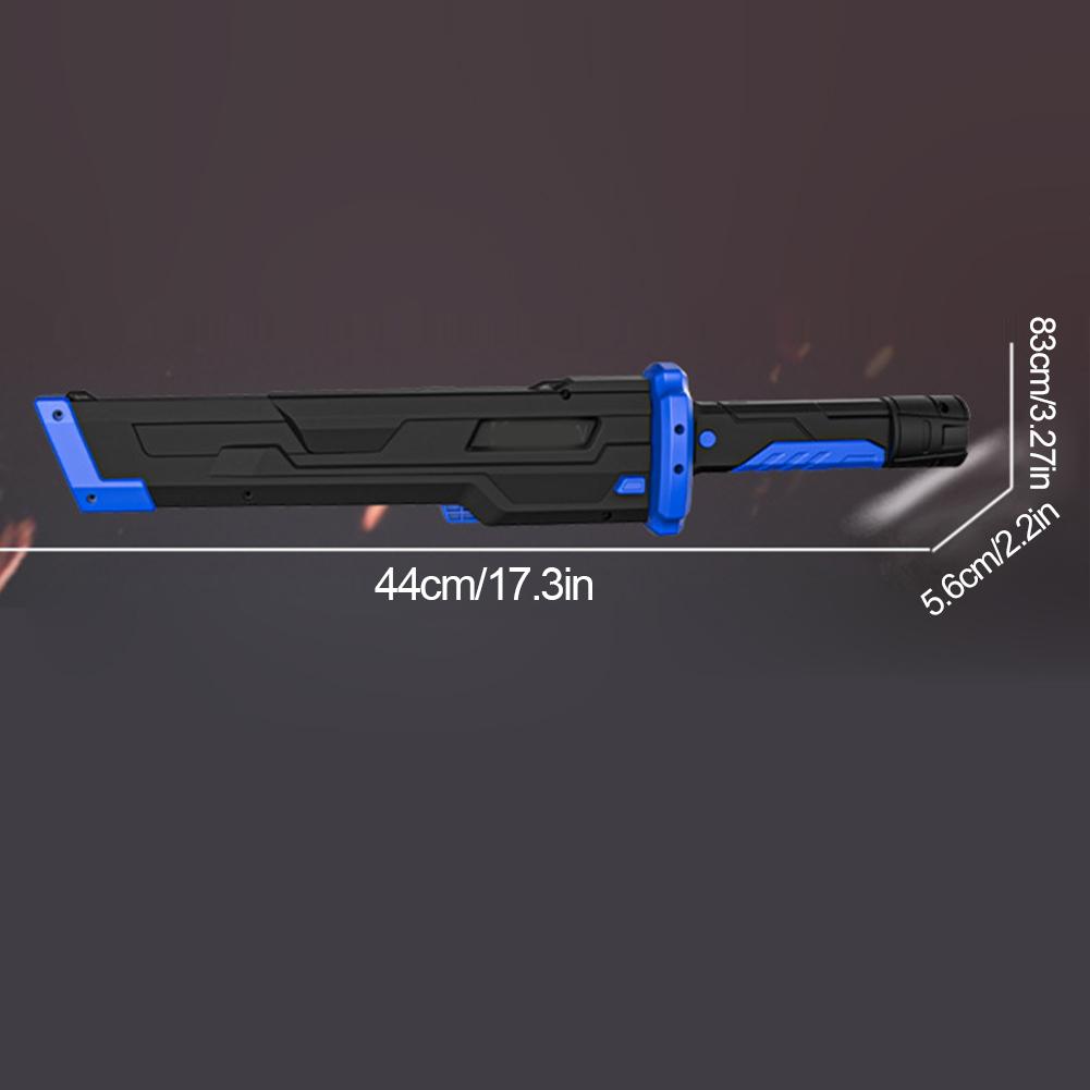 Уличная игрушка Яркий меч Многоцветный мигающий светодиодный свет Сияющий Косплей Меч Игрушка Игра Вечеринка Семейная интерактивная игрушка для детей и взрослых