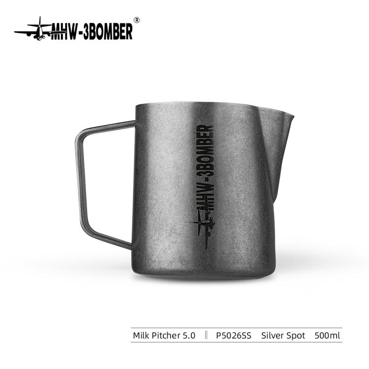 MHW-3BOMBER Кувшин для вспенивания молока из нержавеющей стали 500/600 мл Кувшин для вспенивания молока для капучино латте арт Аксессуары для домашнего бариста