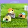 Adorable Resin Animal House Figurines Perfect For Diy Miniature Moss Landscapes