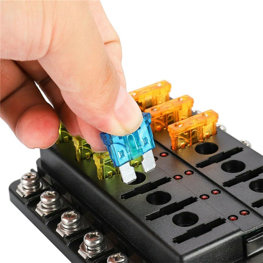 Набор из 140 автомобильных предохранителей 2A/3A/5A/7.5A/10A/15A/20A/25A/30A/35A (140pcs)