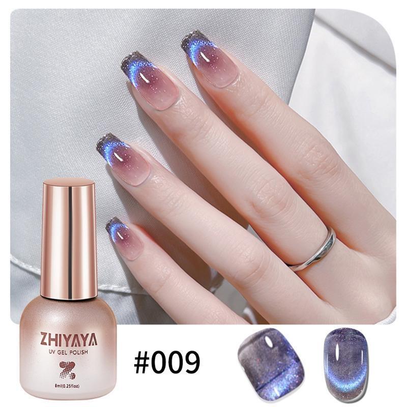 8 мл 9D Cat Магнитный гель-лак для ногтей Soak Off Gel Nail Art УФ-гель-лак