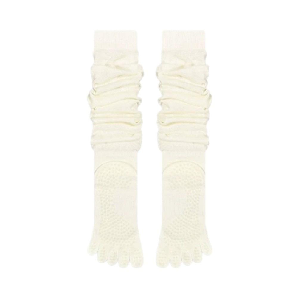 Split Toe Five Finger Yoga Socks Non-Slip Loose Socks Fashion Over Knee Socks Ladies