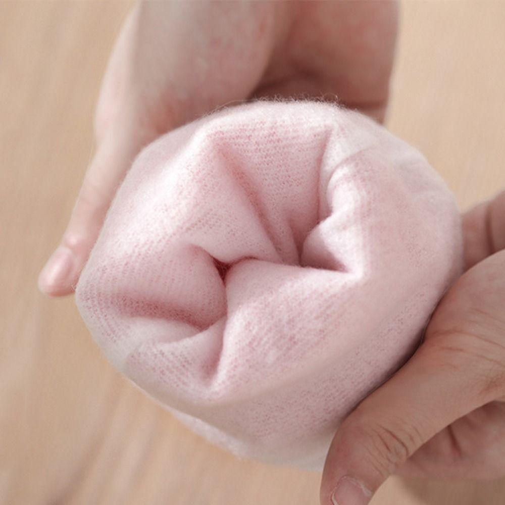 Long Sleeves Elastic Band Mouth Rubber Gloves Plush Kitchen Cleaning Tool Laundry