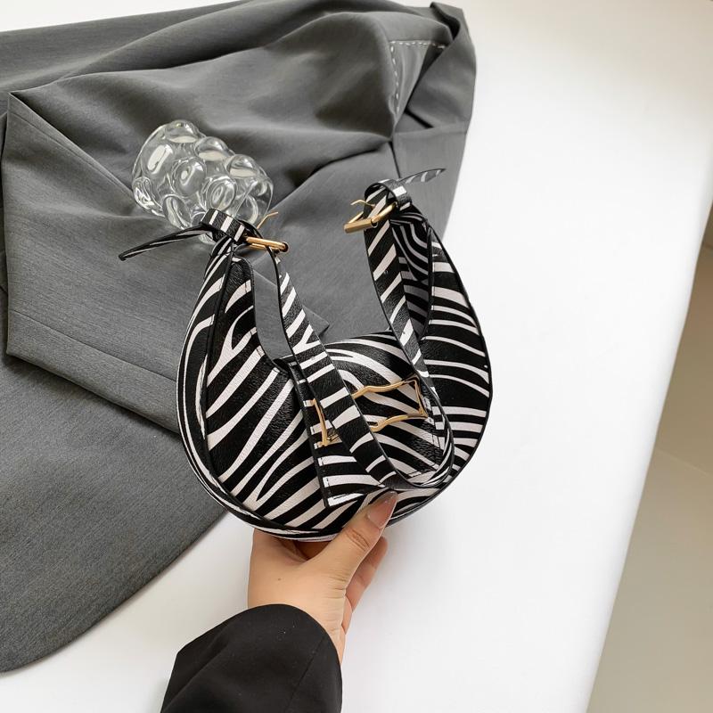 1 шт. женская сумка на одно плечо, модная сумка-полумесяц, универсальная ручная сумка