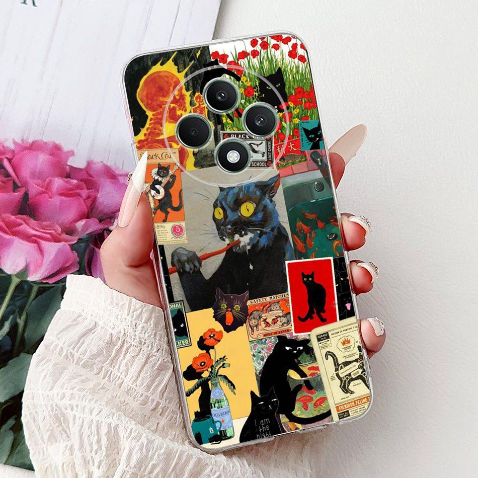 Для OPPO Reno12 F CPH2637 Модный Крутой Чехол с Рисунком Для Oppo Reno 12F Reno12 FS 5G Мягкий Силиконовый TPU Чехол