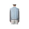 Levis SS23 Однотонный Денимовый Жилет на Пуговицах Мужские жилеты Синий A5789-0000