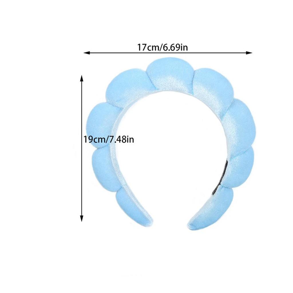 Бархатная повязка для волос с высоким верхом в виде губки и скрученных пончиков, высококачественная повязка для волос, аксессуары для волос, однотонная повязка для волос