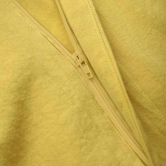 Sunmmer Женская Талия Плюс Размер Большой Подол Высококачественная Хлопковая Макси Юбка с Карманами Уличная Одежда