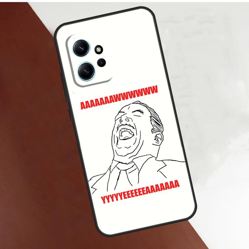 Смешной чехол с МЕМАМИ ДЛЯ ЛИЦА для Xiaomi Redmi Note 12 Pro 8 9 10 11 Pro 9S 10S 11S 12S Redmi 12 9C 10C 12C