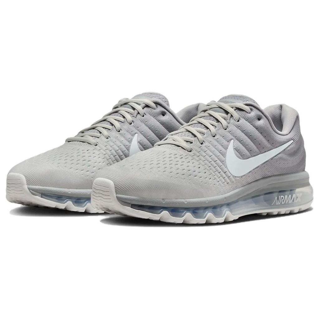 Nike Air Max 2017 Винтажные Амортизация Износостойкие Низкие Повседневные Беговые Кроссовки Мужские Серые 849559-005