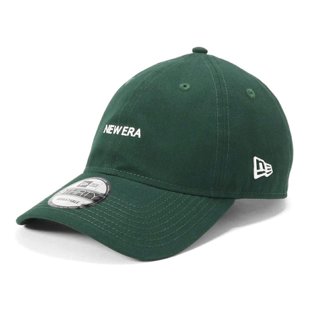 New Era 9THIRTY Mini Logo Unwashed Cotton Dark Size and 13552102 Shirt, Green, F, Men's Women's,