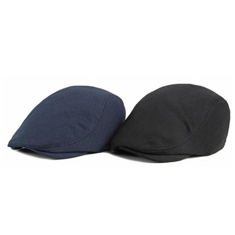 Мужская классическая плоская шапка для тренировочного лагеря, регулируемая шапка газетчика, удобная кепка для вождения, охоты, береты, мужские плоские кепки