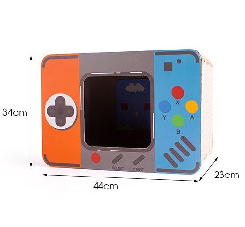 Новый скребок для кошек из гофрированного картона, милая кошачья кроватка, игрушки для кошек, ТВ-трансляция, забавный кошачий домик, товары для кошек, аксессуары