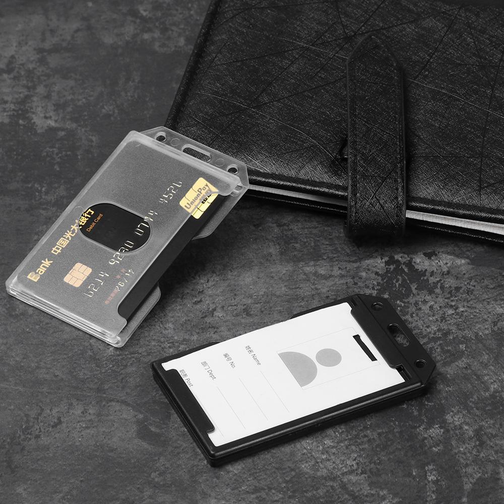 School ID Business Case Protector Cover Badge Name Card Work Card Holders ID Card Pouch Card Sleeve