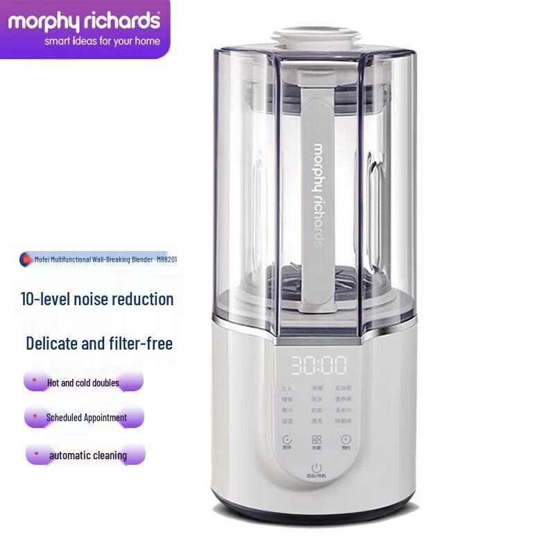 Morphyrichards MR8201 Silent Blender & Food Processor CN plug (adapter included)