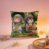 Hot Hhakumei to Mikochiing Cushion Cover Comfortable Durable Pillow Cover MultiScene for Home Office Car Sofa