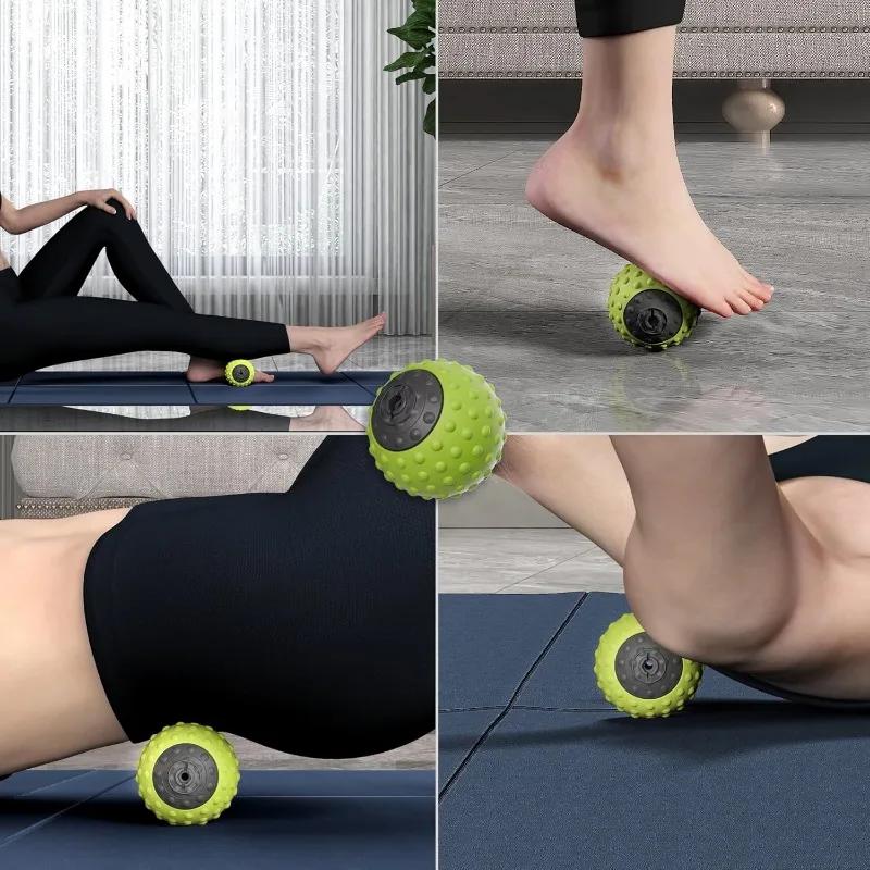Fascia Ball Холодный и горячий компресс Расслабляющий мяч для больших групп мышц Массажный мяч для мобильности Йога-гимнастика Массажный мяч для рук и ног