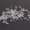 Replacement Jewelry Making Jewelry Parts Ear Hole Blockage Plastic Stud Earring Pure Color Ear Post