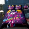 Hip-HoGorillaz Комплект постельного белья Музыкальная группа Gorillaz Пододеяльники Двуспальная кровать Односпальная кровать Постельное белье Покрывало Мультяшное Детское для дома