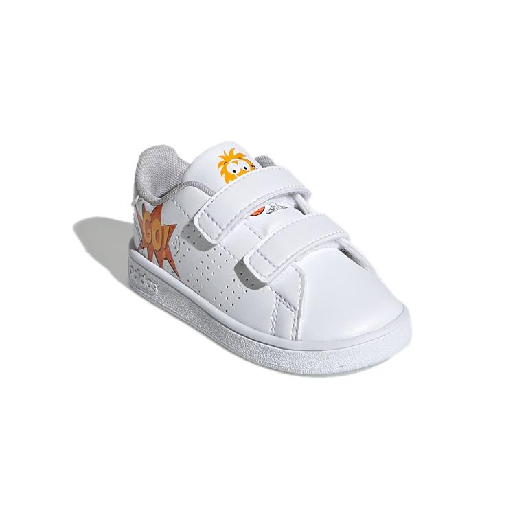 Adidas Neo ADVANTAGE Abrasion Resistant Low top Toddler Shoes White Infant And Toddler EF0305