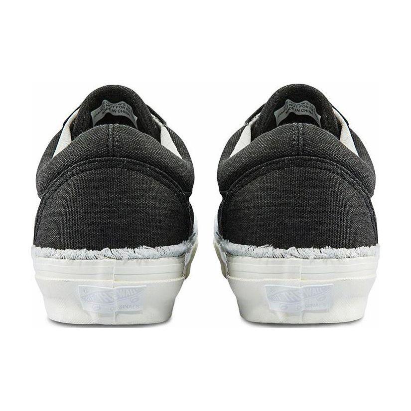Vans OG Old Skool LX Raw Edge — черные кроссовки унисекс True-White VN0A5FBEBLK