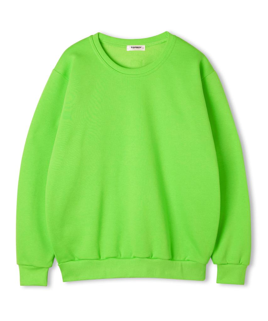 TOPBOY [2Pack] Essential Regular Brushed Sweatshirt 16 Colors (E Type)