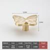 Handles Drawer Cabinet Furniture Kitchen Handles For Cabinet Knob Door Drawer Furniture Knob Butterfly Shape Handle