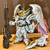 GL MGSD Wing Zero EW Белоснежная версия Ангельское Перо Падающий Мех Сборная Модель Набор Фигурка Действия Настольное Украшение Кукла Игрушка для Мальчика