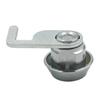 Rust-Resistant Mini Cam Lock With Quick Clip For Cash Box Easy Replacement Metal Cabinet Airbox Lock