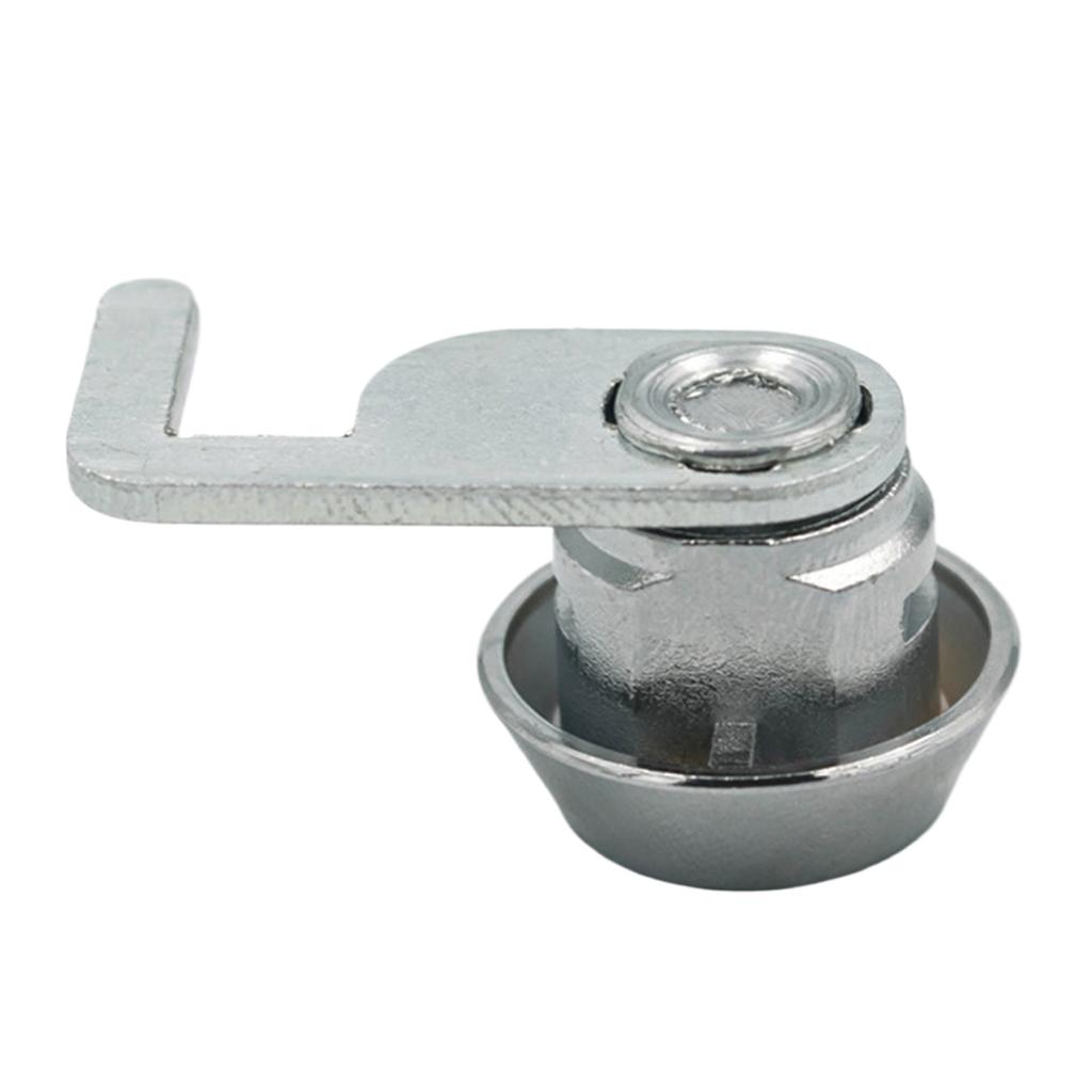 Rust-Resistant Mini Cam Lock With Quick Clip For Cash Box Easy Replacement Metal Cabinet Airbox Lock
