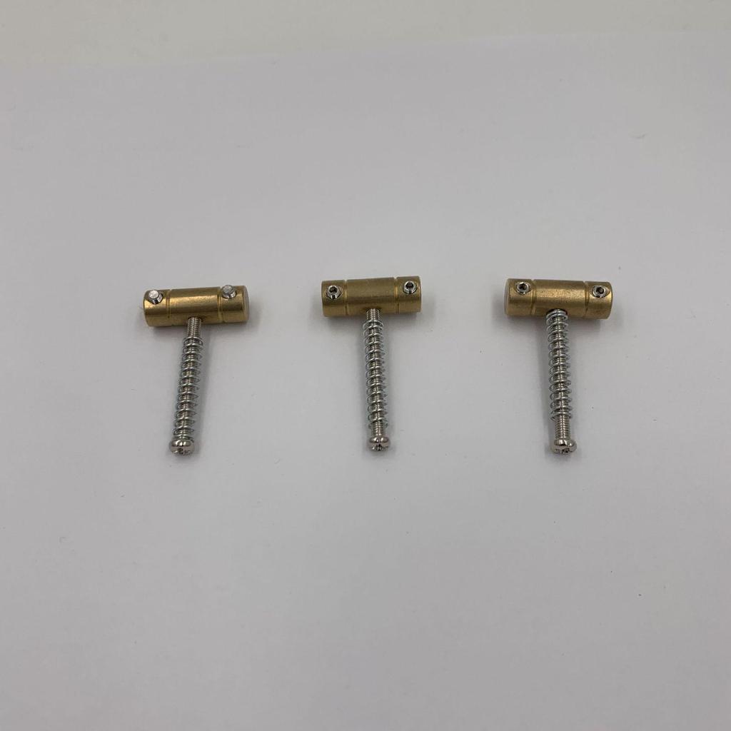 TL Electric Guitar Bridge Saddle, Tremolo System, Lower String Bar, String Pressure Block, Guide.