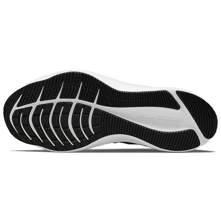 Nike Увеличить Winflo 8 Черно-белые женские кроссовки темно-дымчато-серые CW3421-005