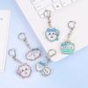 Мультяшный акриловый брелок милая пара школьный рюкзак украшения кулон брелок подарок