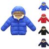 Down Thickened Baby Hooded Jacket And Medium Children's Down Jacket