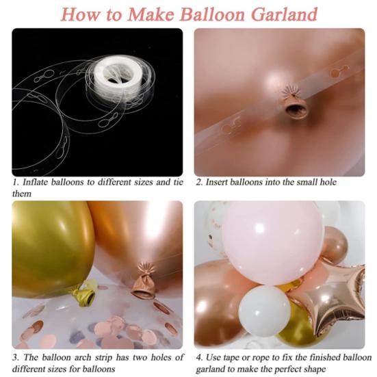 140 шт. комплект воздушных шаров в виде арки, розовый, золотой, белый, розовый, кардиоидный воздушный шар с пентаграммой, гирлянда на день рождения, свадьбу, выпускной, детский душ, свадебный день Святого Валентина