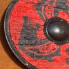 60.96 Cm Fenrir Red Eivor Raven Authentic Battle Worn Viking  Handcrafted Shields