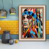 30x40cm DIY 5D  Full Drill Cross-stitch Embroidery Rhinestone Home Decoration