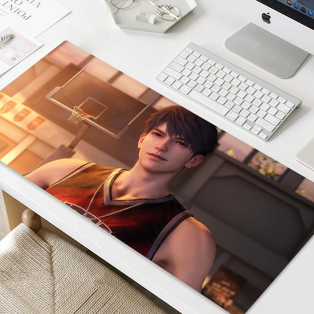 Deepspace Caleb Summer Vibes Toward Mouse Pad Non-slip Lockedge Gaming Desktop MousePad Large Thickened Comfort Office Student